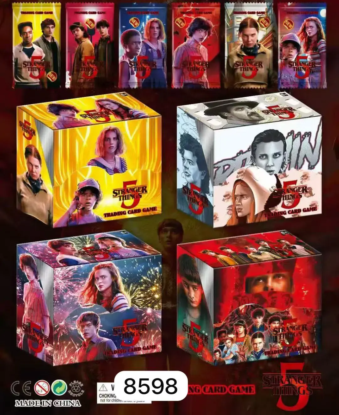 Karty kolekcjonerskie Stranger Things Trading Card Game