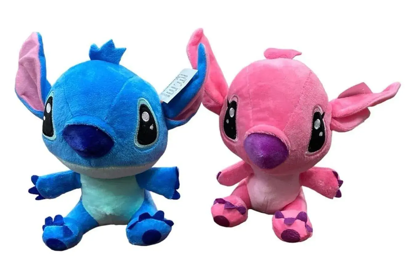 Maskotka Pluszowa Stitch i Angel Mix Kolorów 12szt