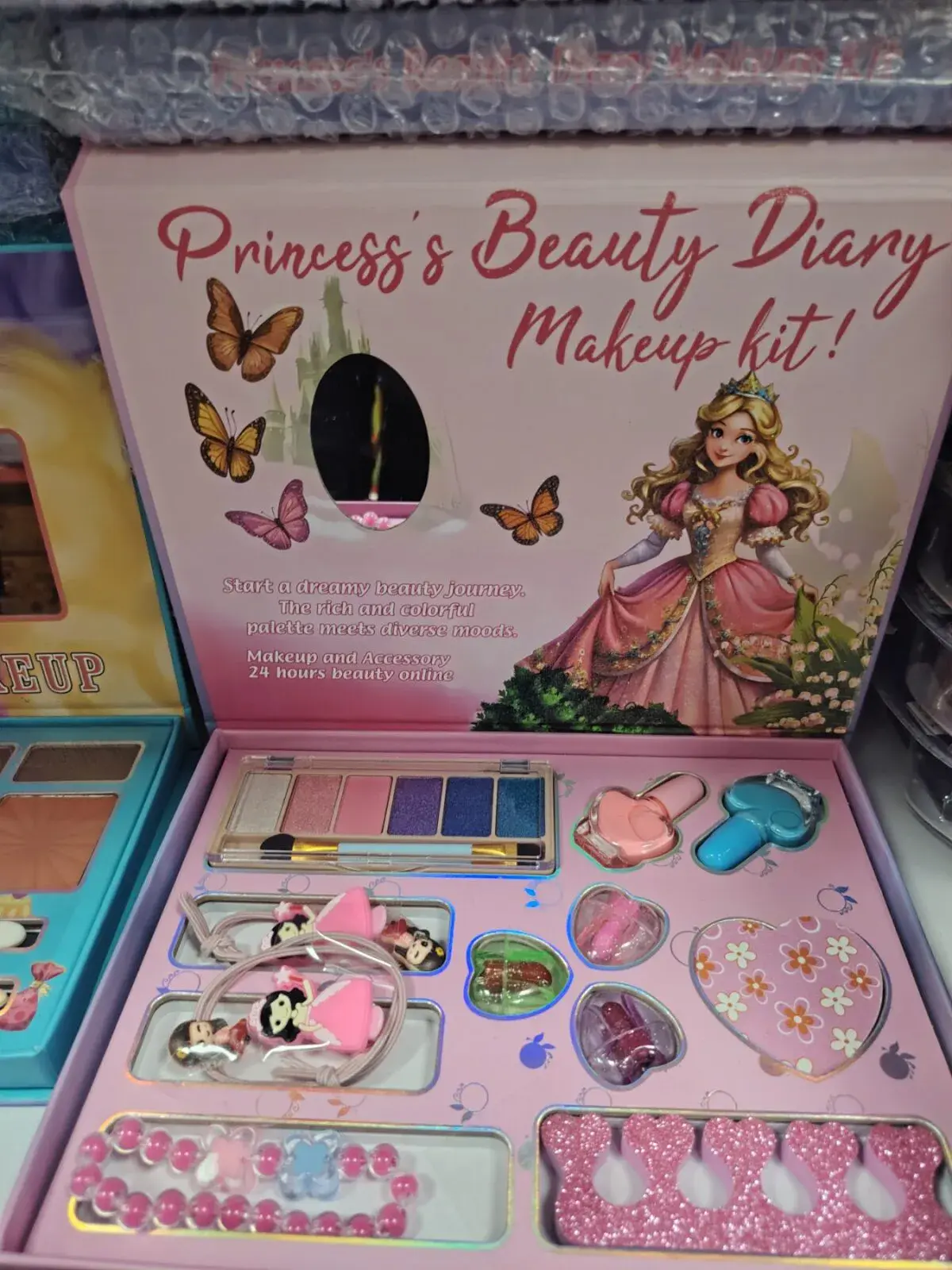 Zestaw do makijażu Princess's Beauty Diary dla dzieci
