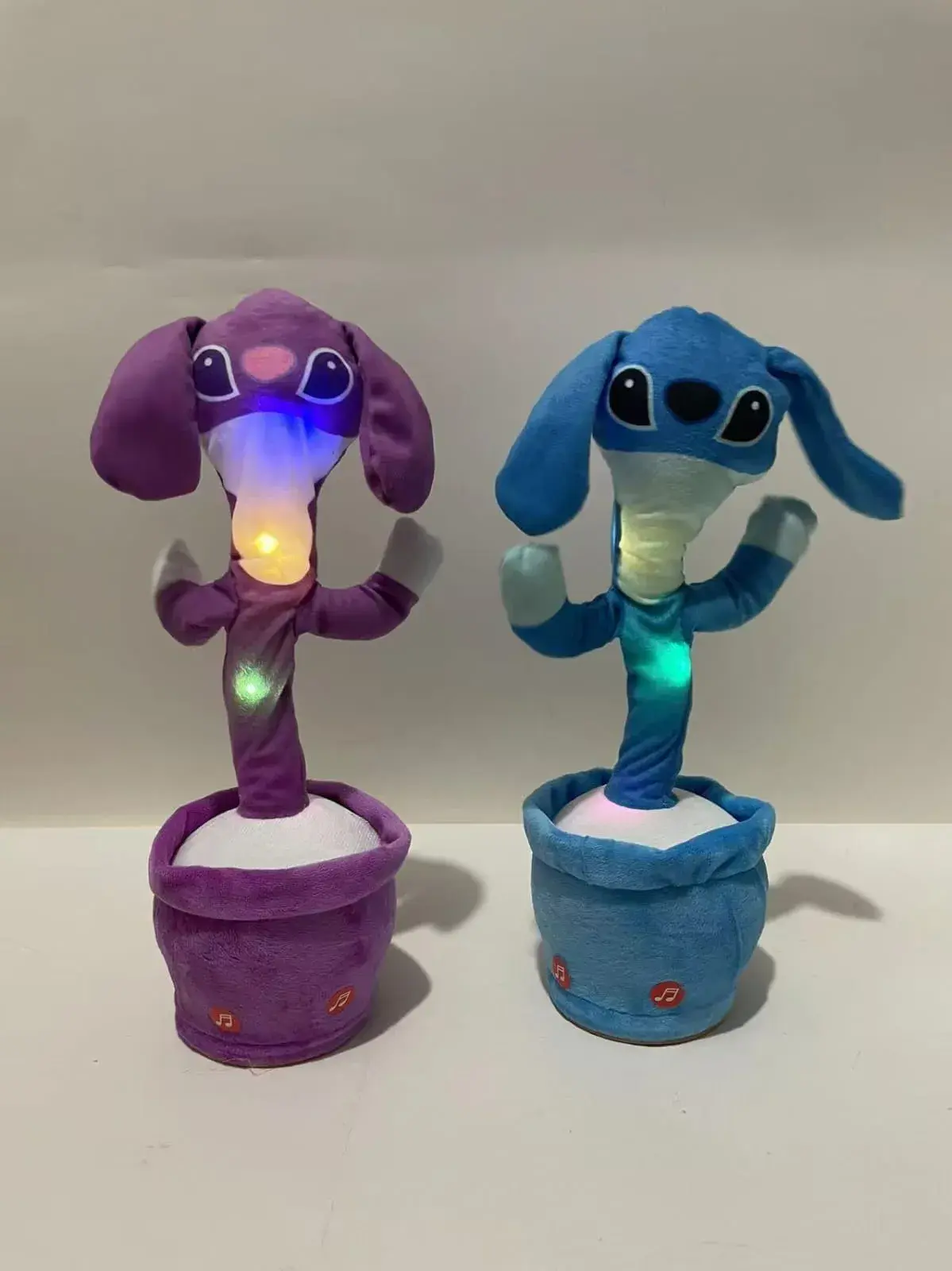 Stitch Muzyka - tańcząca figurka z podświetleniem LED