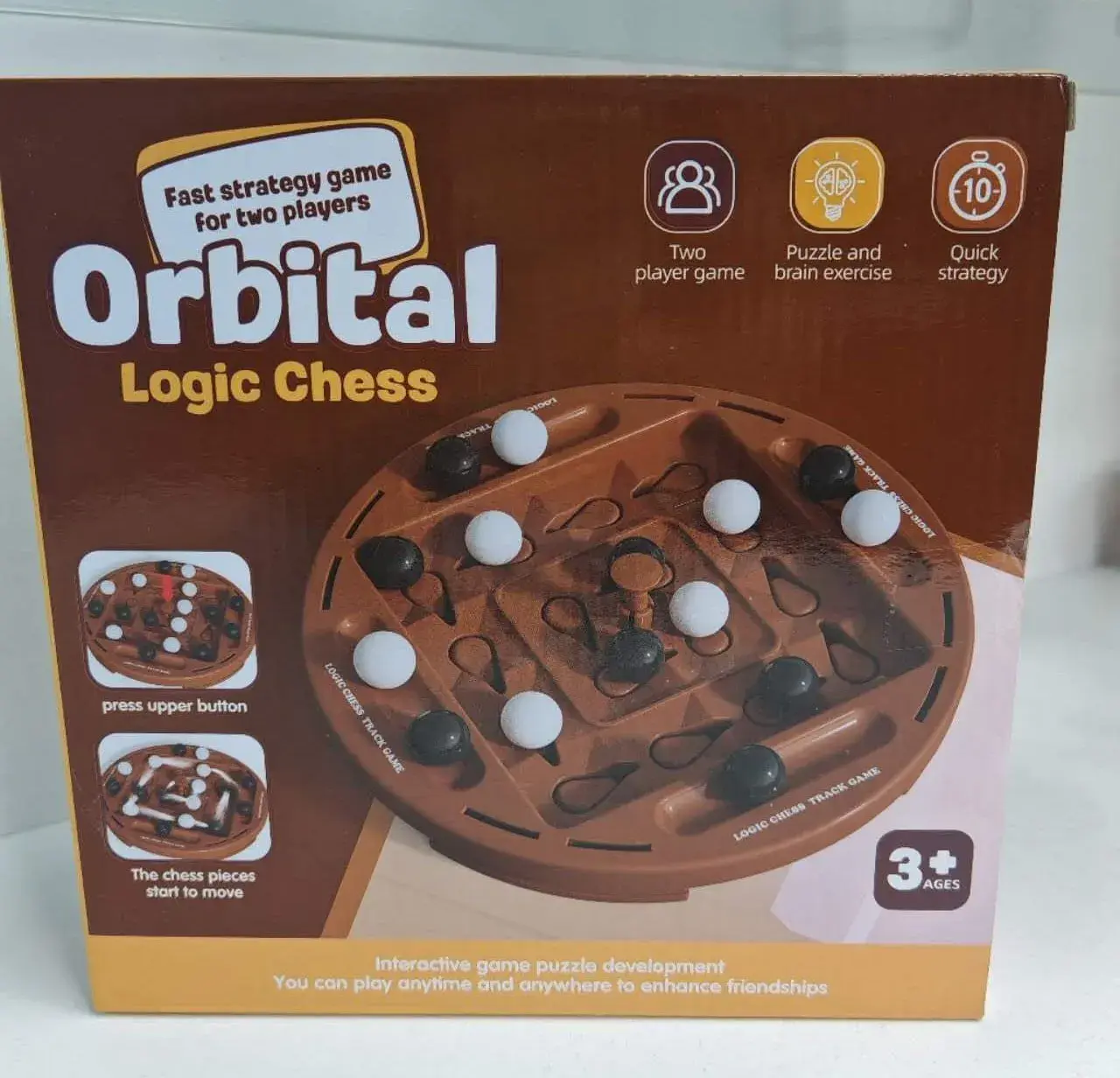 Orbital Logic Chess - Zabawka Logiczna dla 2 Graczy