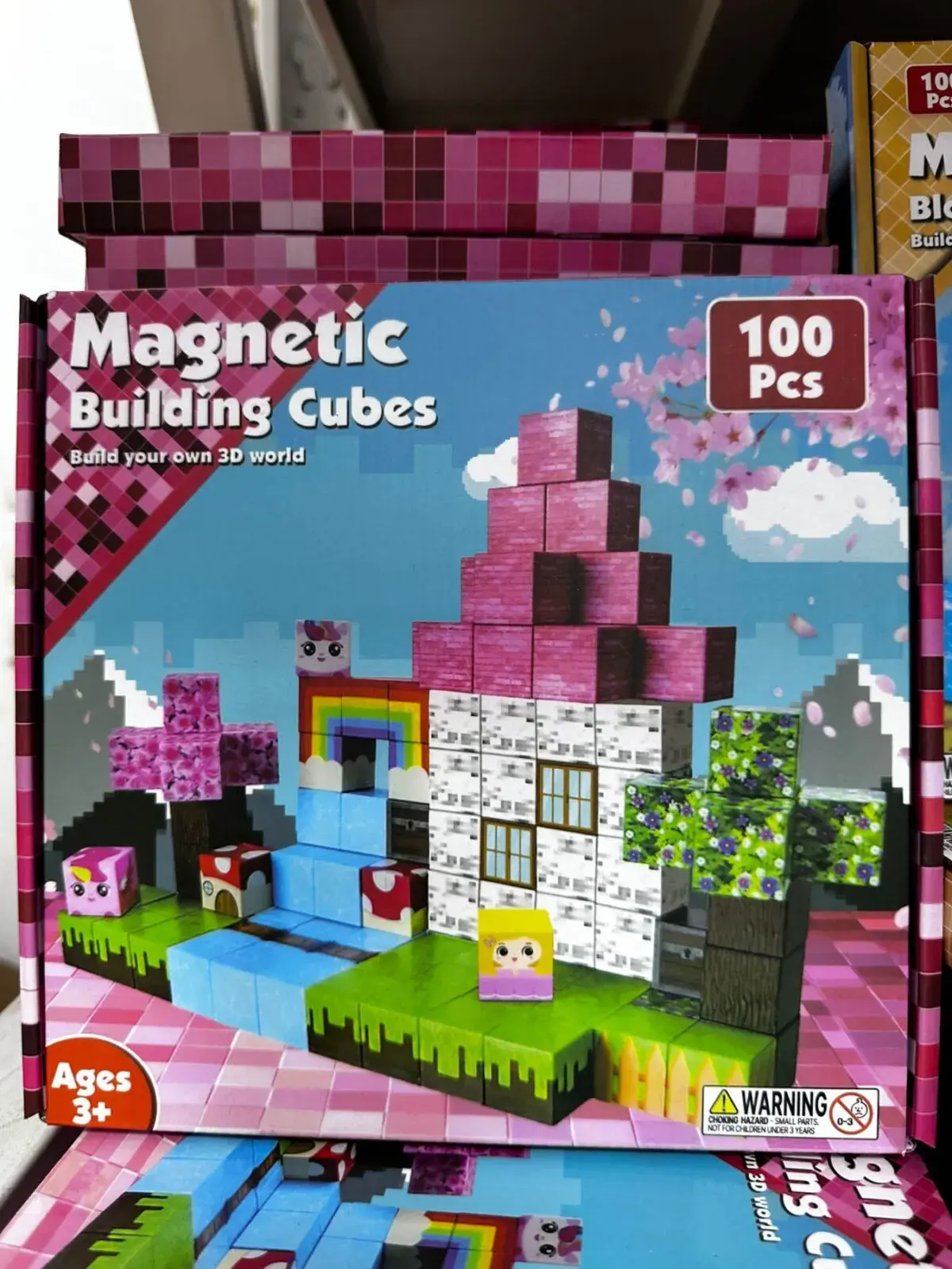 Zabawki Magnetic Block Building 100 szt