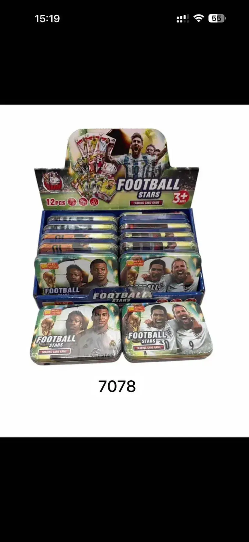 Karty Piłka Nożna Football Stars 35 kart