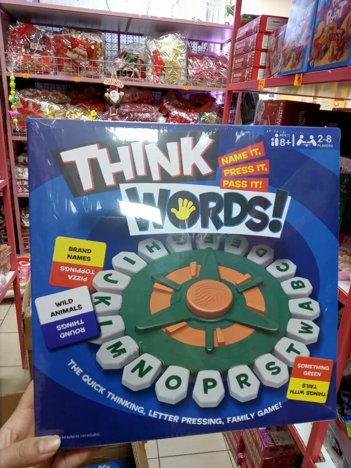 Think Words - gra logiczna z obracanym kołem liter