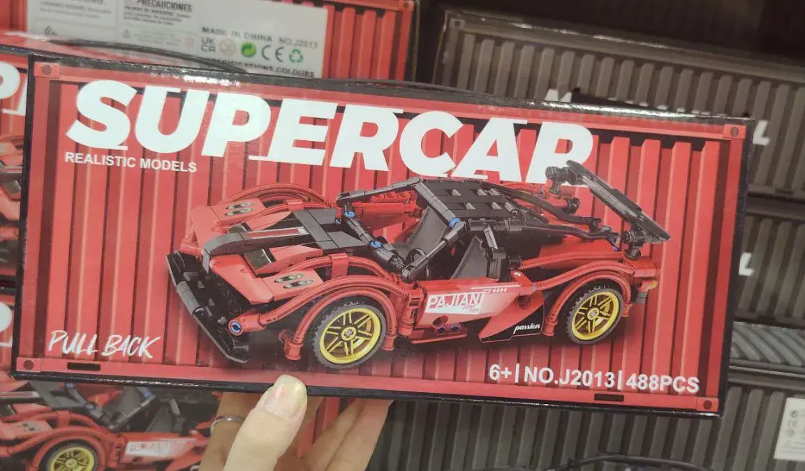 Klocki Super Car 488PCS 6+ Pull Back