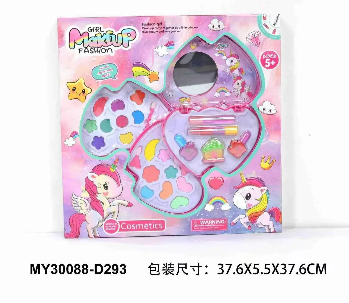 Zestaw Zabawkowy Makeup Fashion Girl z Jednorożcem 3-5 lat