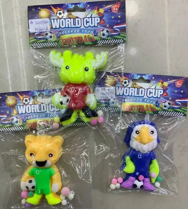 Gniotki Antystresowe World Cup Piłkarze 3+
