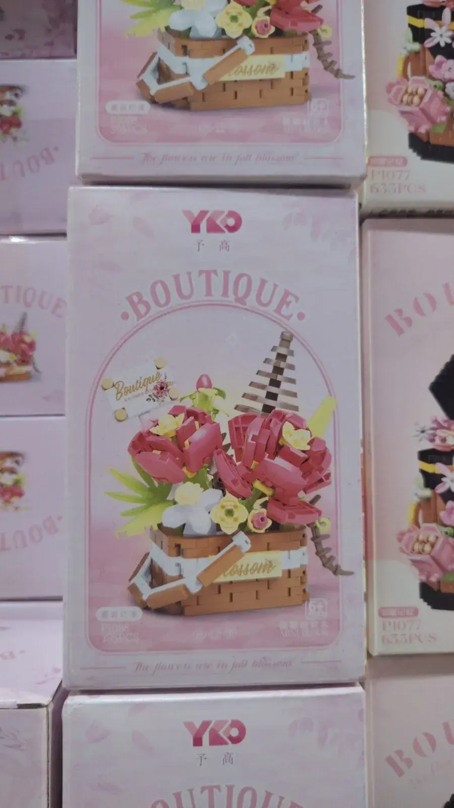 Klocki Kwiaty 395PCS YKO Boutique