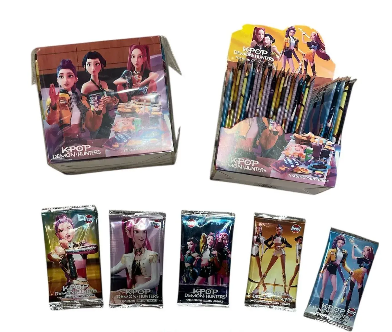 Karty Kolekcjonerskie Kpop Demon Hunters 12 szt/opak.