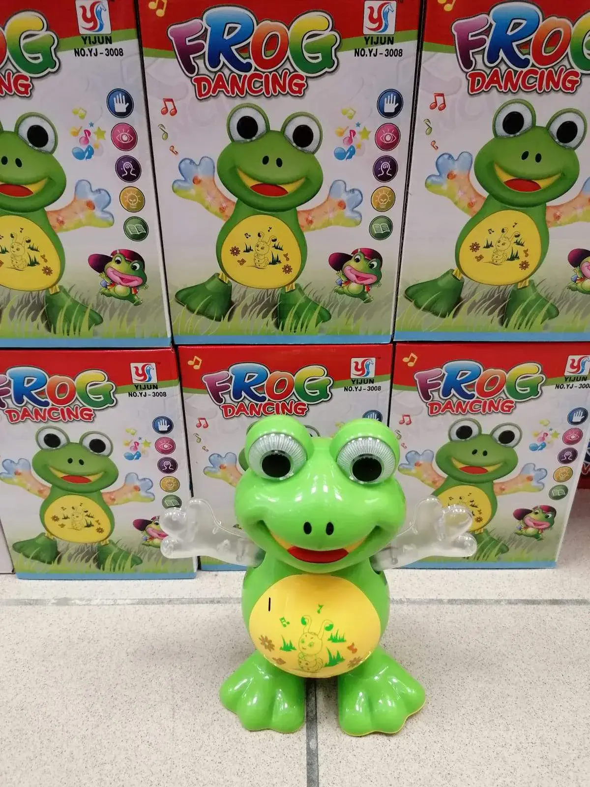 Zabawka Frog Dancing - tańcząca żaba LY z muzyką