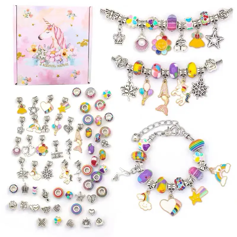 Zestaw do składania biżuterii DIY Unicorn & Mermaid