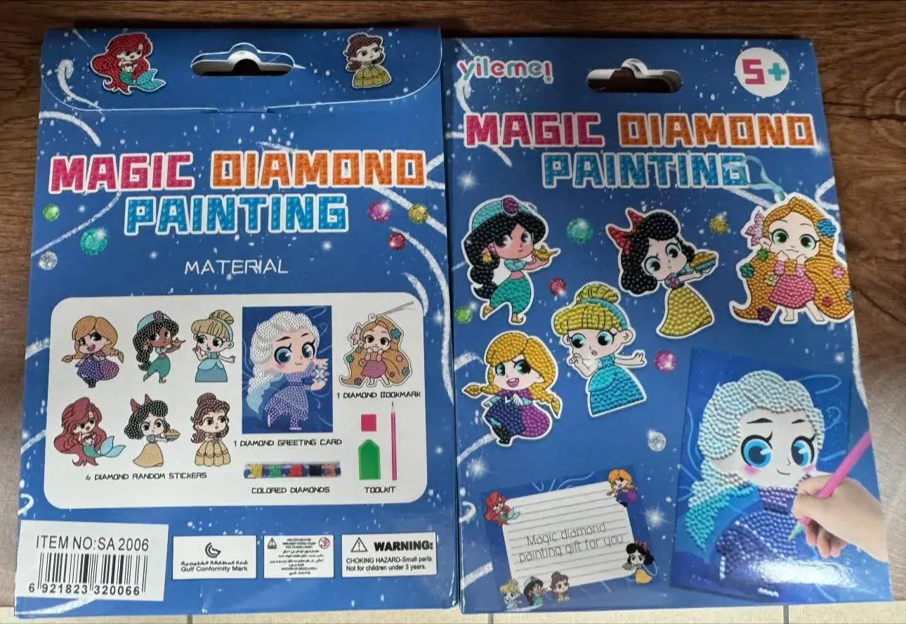 Magic Diamond Painting zestaw kreatywny 5+