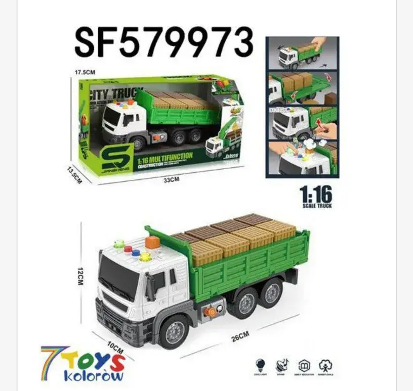 Zabawka Ciężarówka Wysypna 1:16 17cm SF579973