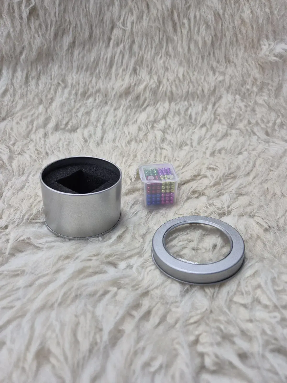 Zabawka magnetyczna fidget cube kolorowa