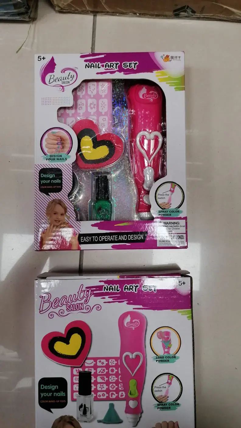Zestaw Zabawkowy Nail Art Set Beauty 5+