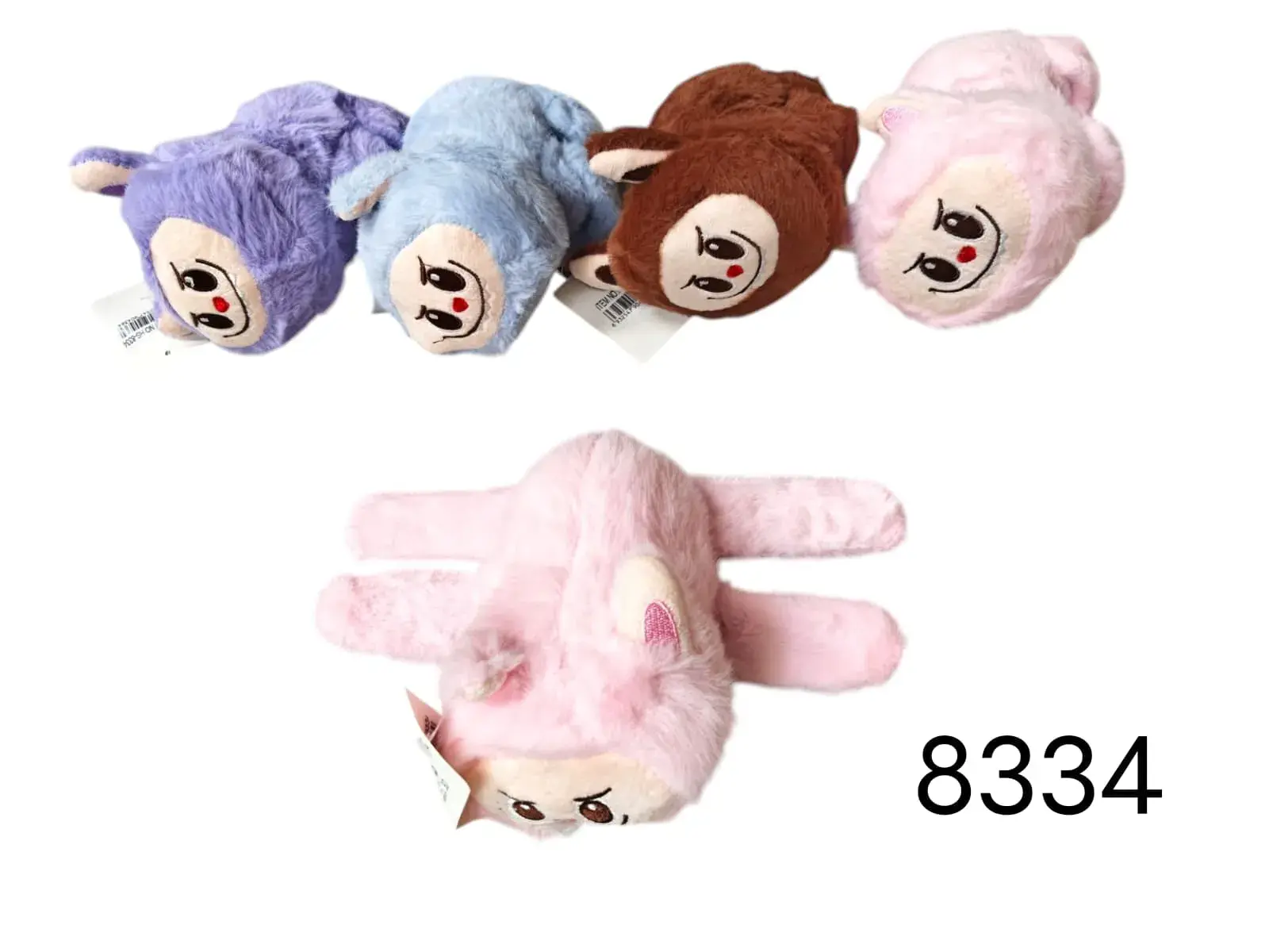 Labubu na Rękę Pluszowa Maskotka Mix Kolorów 30 szt.