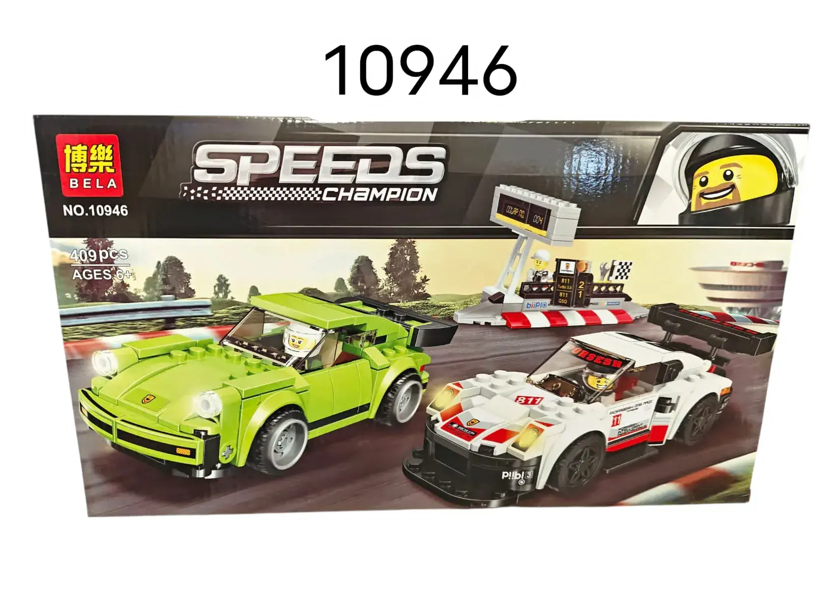 Klocki Auto Speeds Champion Porsche 409PCS 10946