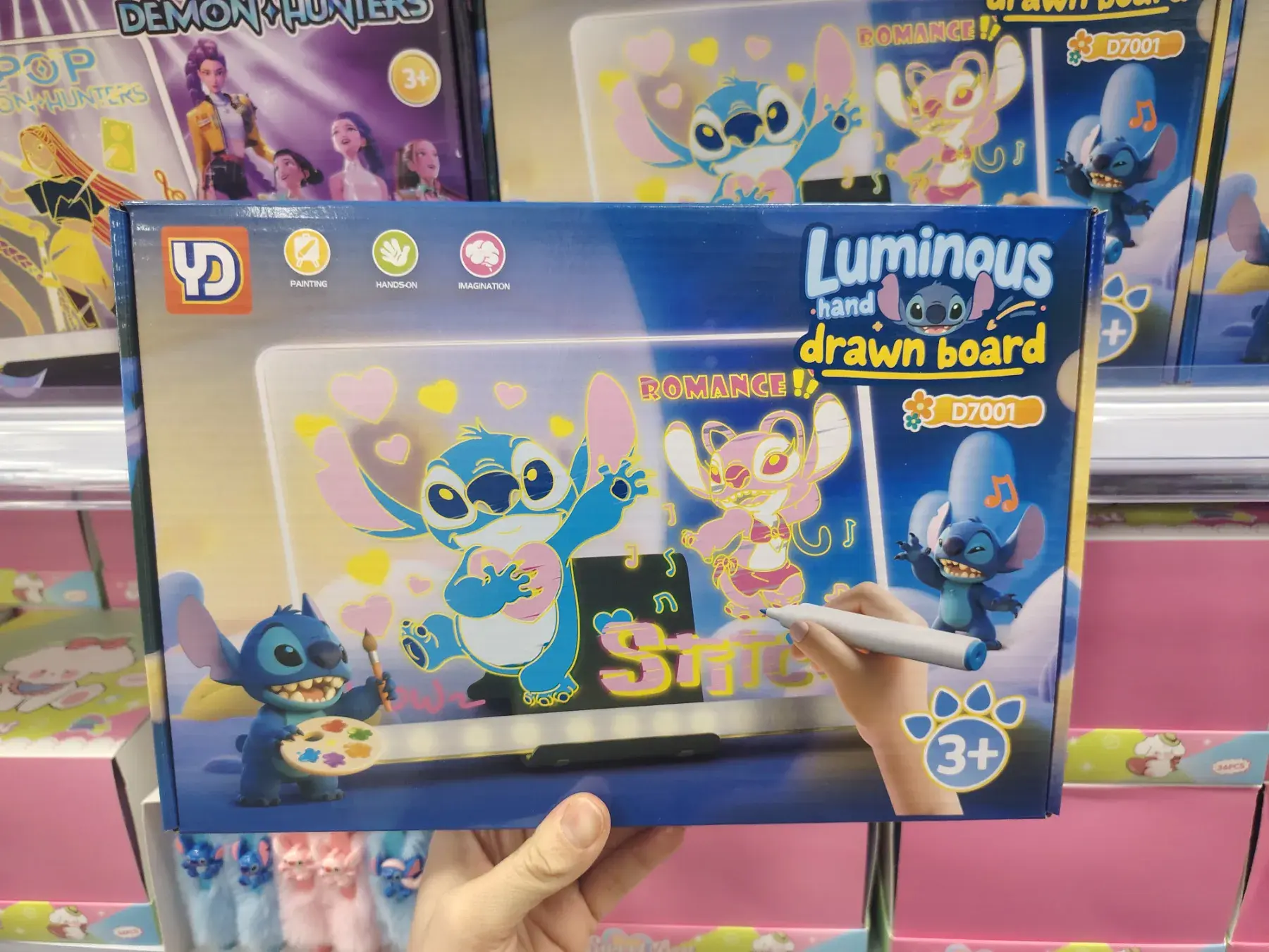 Tablica rysunkowa Luminous Stitch Disney 3+