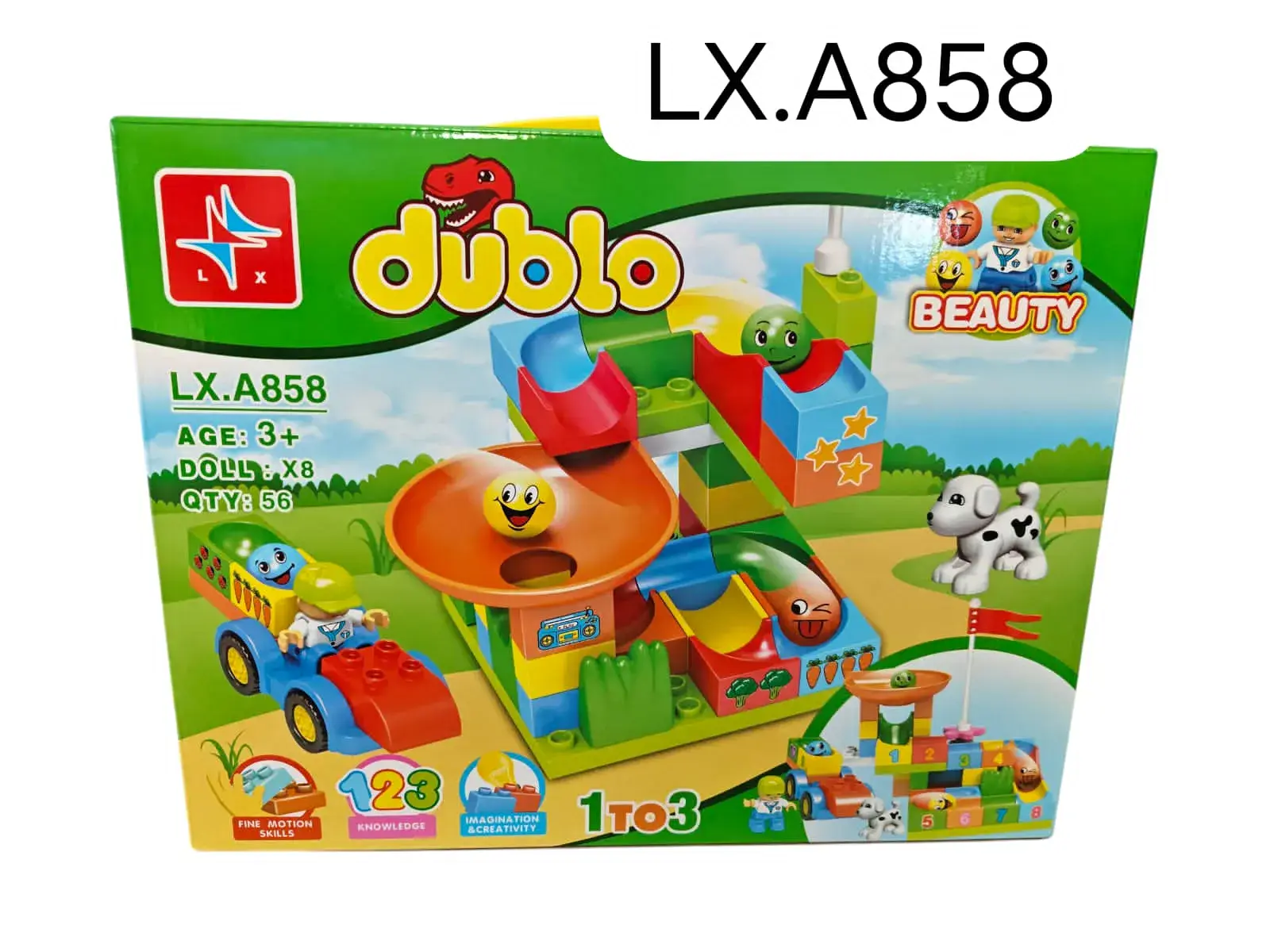 Klocki Duplo LX.A858 Beauty 1-3 lat