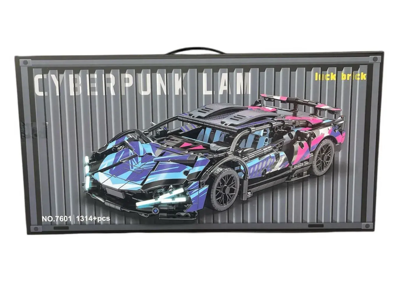 Klocki Cyberpunk Lamborghini 1314+pcs Lick Brick