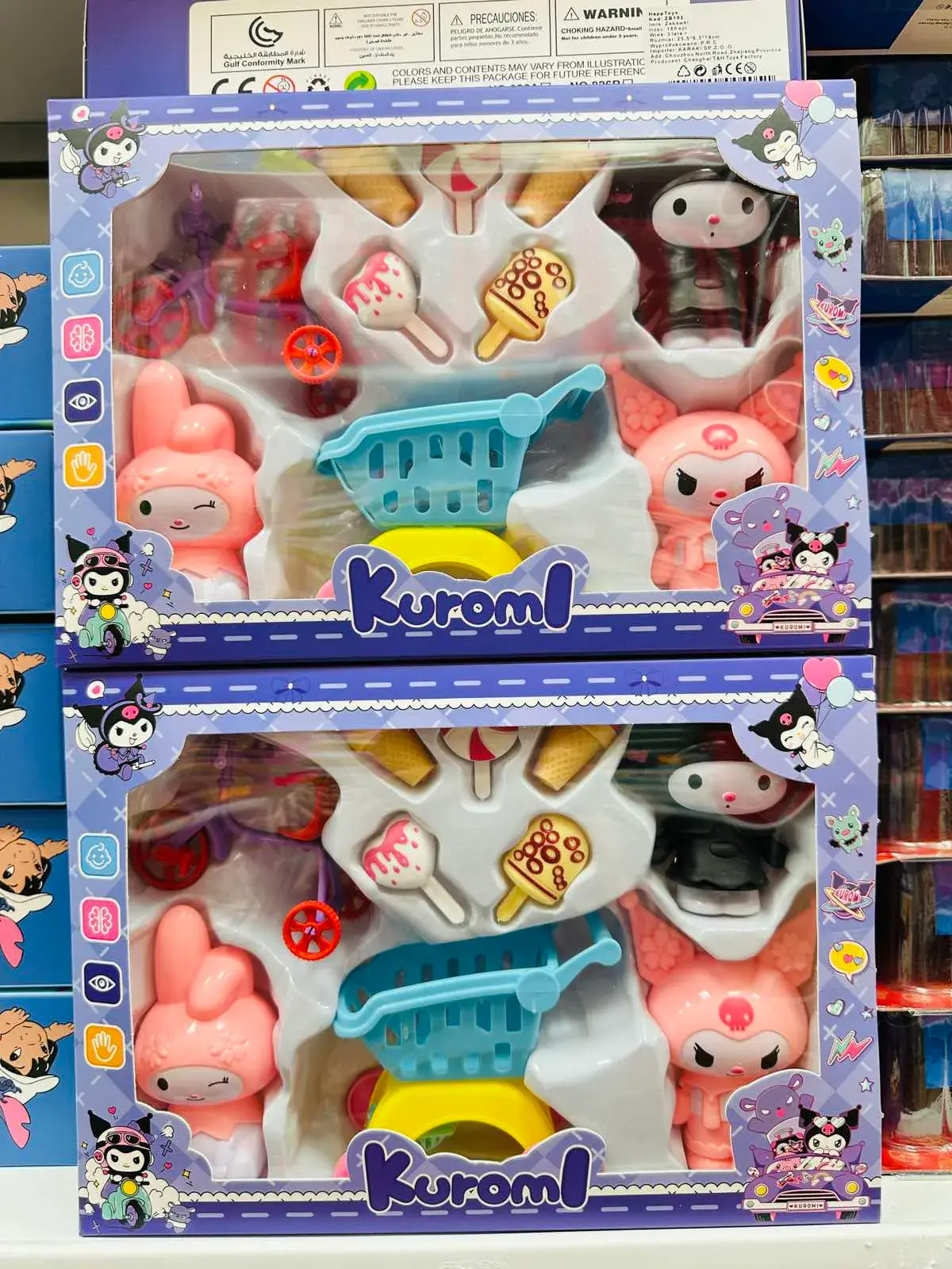 Zestaw zabawek Kuromi z akcesoriami kuchennymi