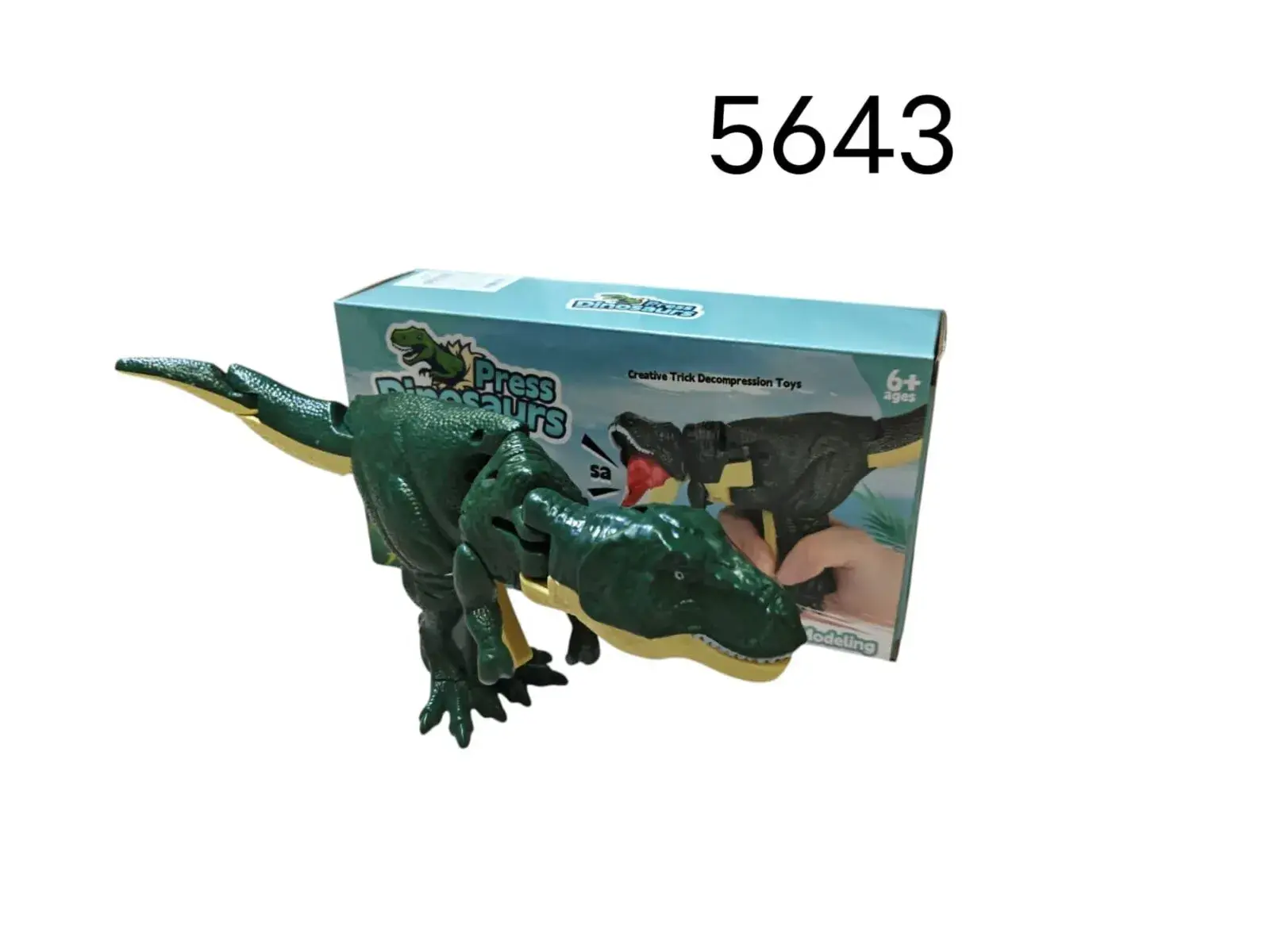 Zabawka dinozaur T-Rex na baterie Press Dinosaur Toy