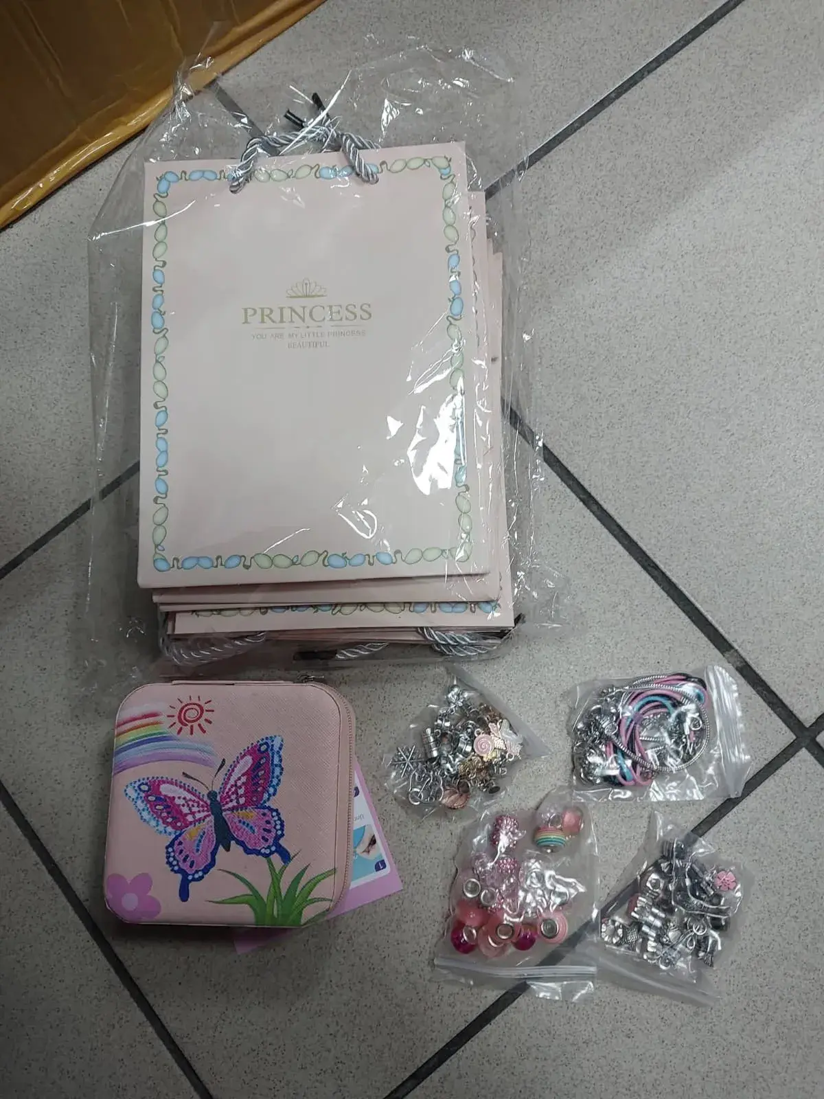 Zestaw Biżuterii dla Dzieci Princess z Etui