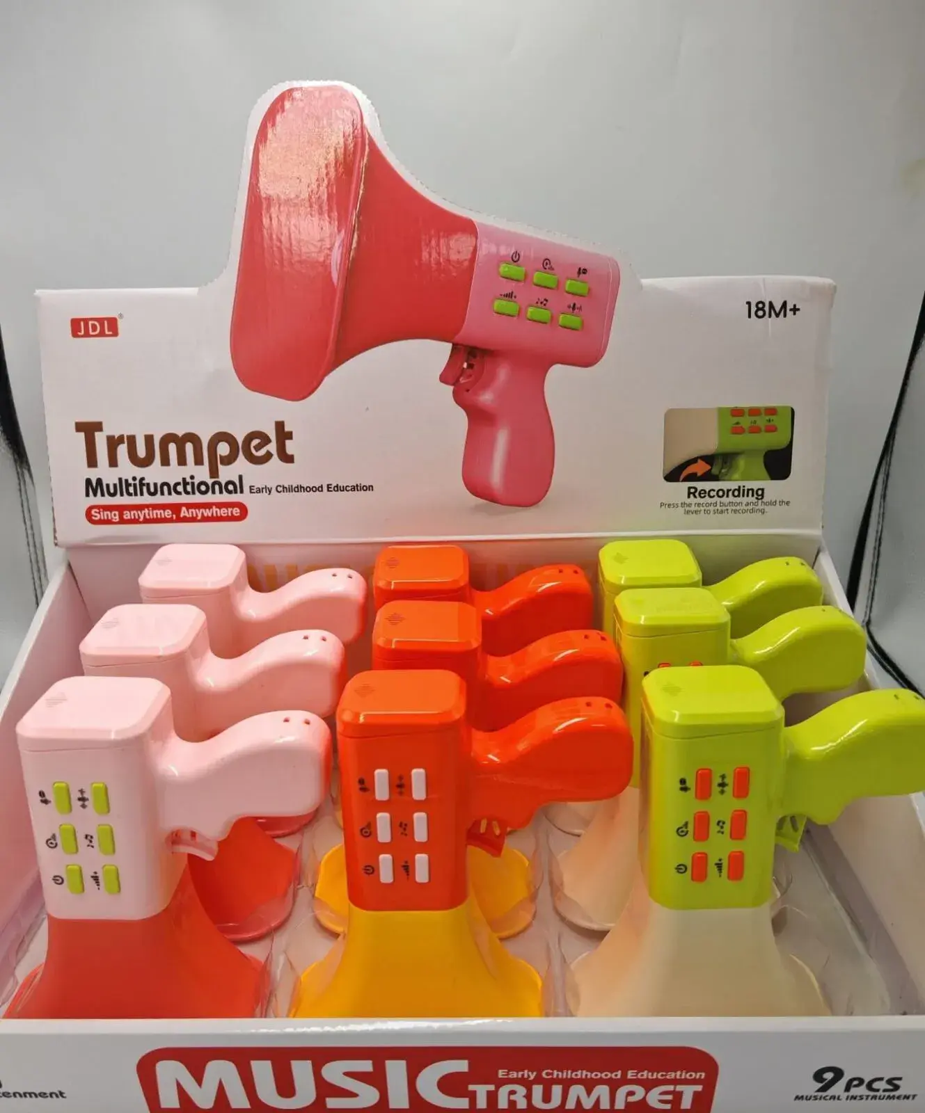 Multifunkcyjny trąbka Trumpet z nagrywaniem 18M+