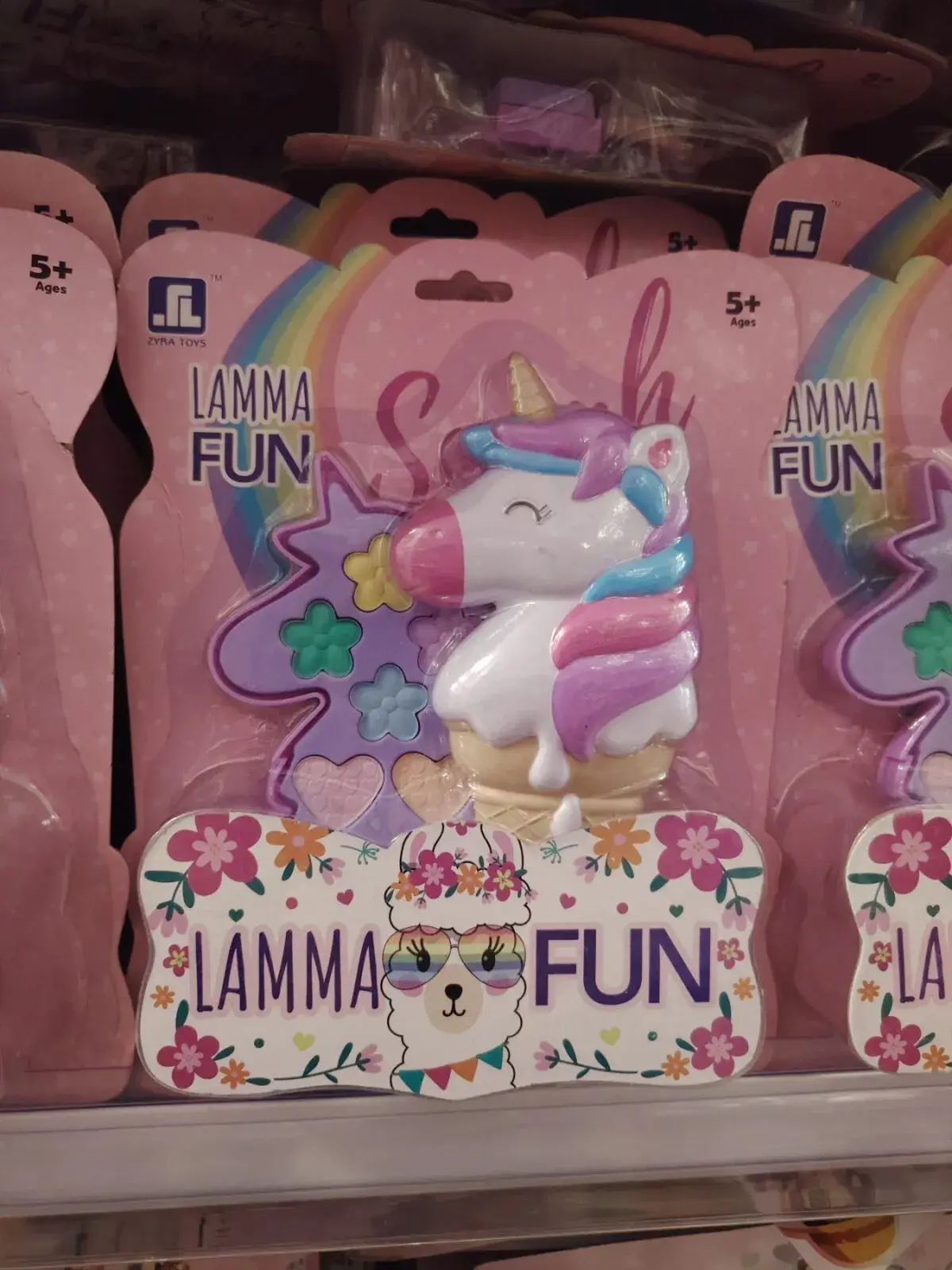 Zestaw kosmetyki dla dzieci Lamma Fun jednorożec lama 5+
