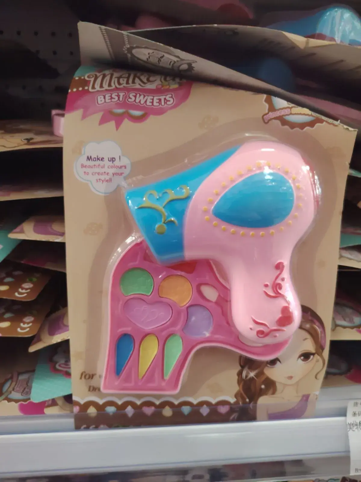 Zestaw zabawek kosmetyczka Make Up Best Sweets