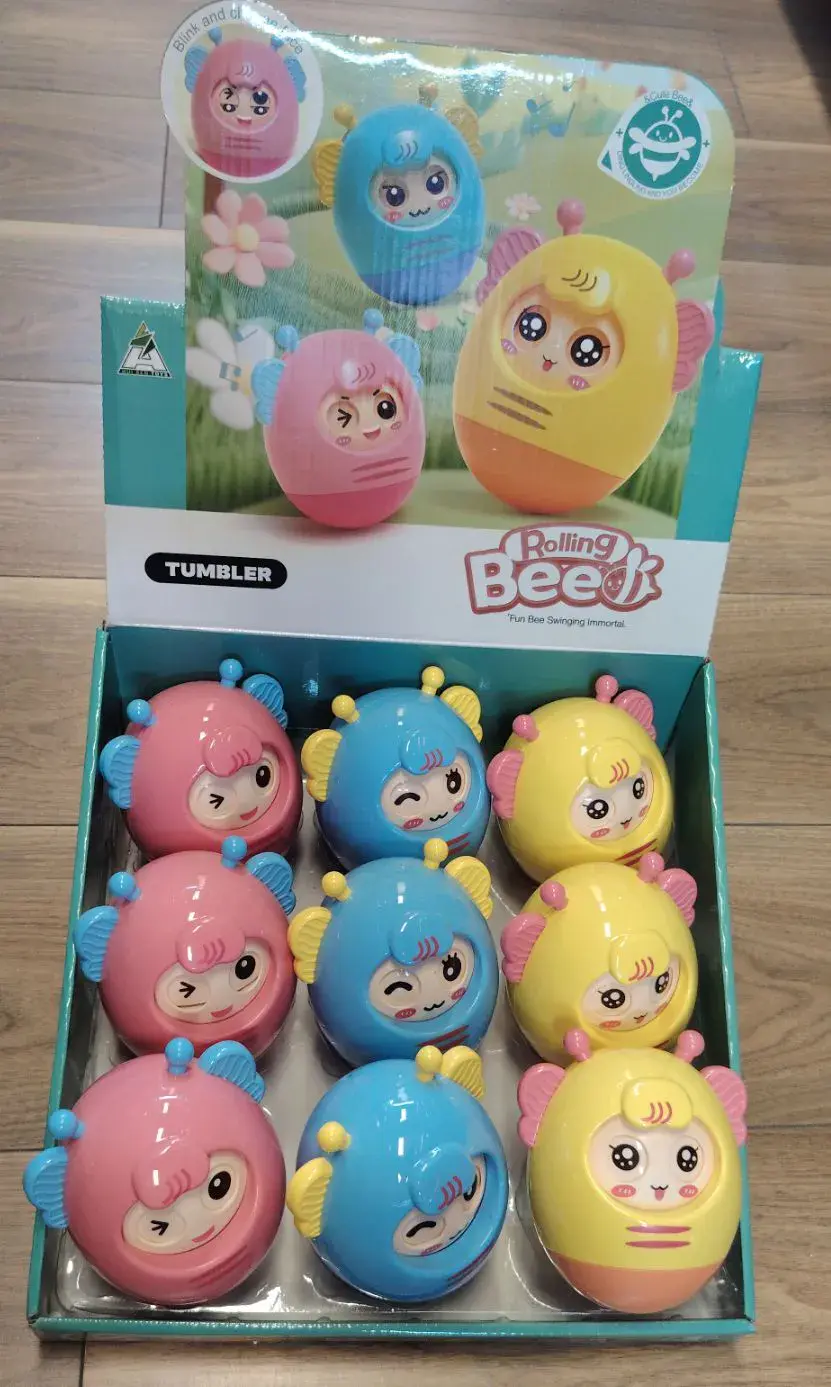Rolling Bee Tumbler - tocząca się pszczoła, 12 szt