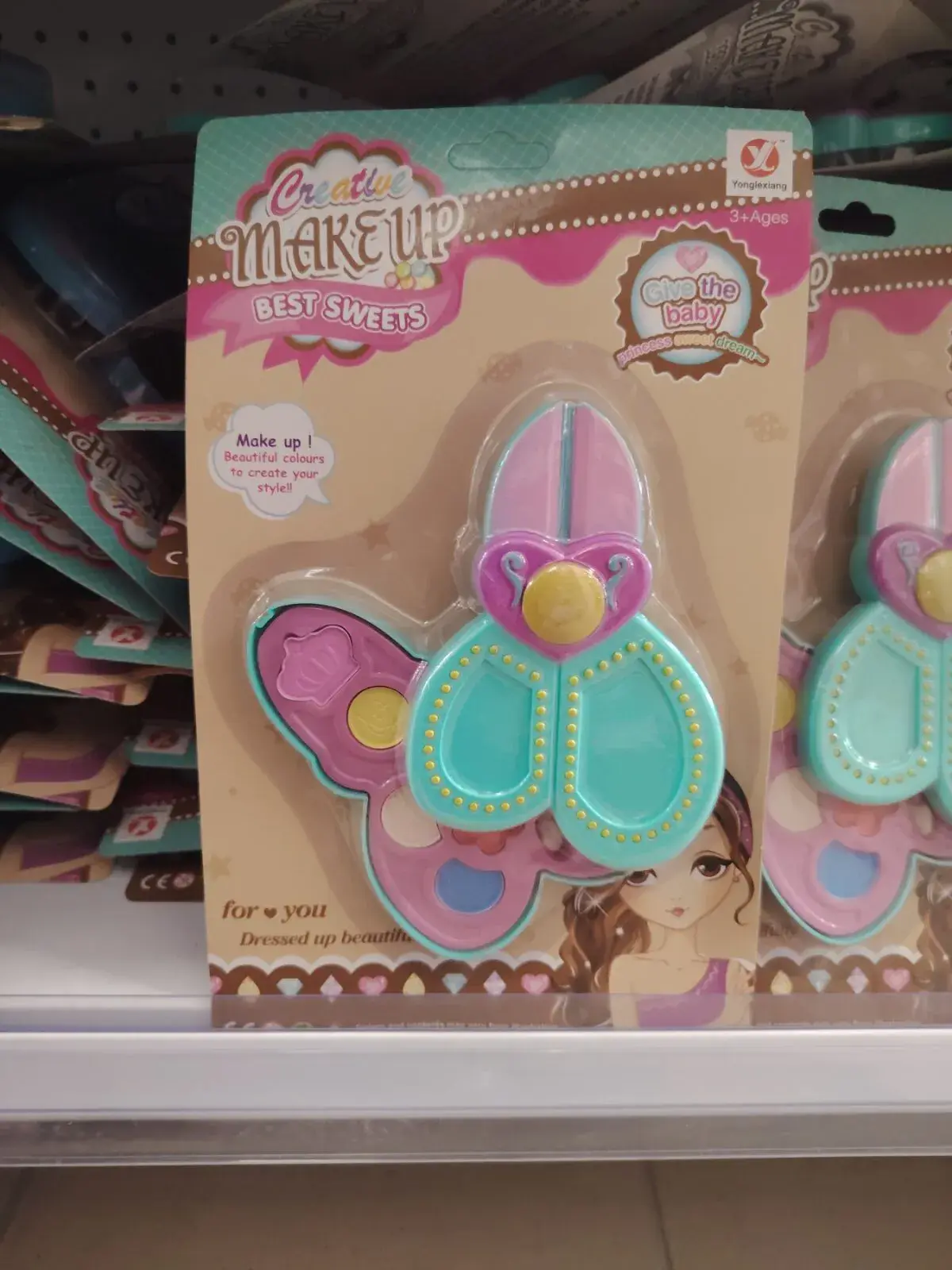 Zestaw Zabawkowych Arkuszy do Makijażu Makeup Best Sheets