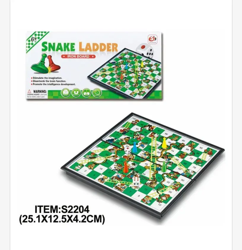 Gra planszowa Snake Ladder ITEM-S2204 25.1x12.5x4.2cm