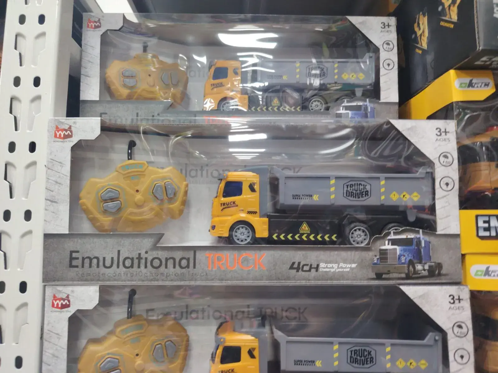 Sterowany semi truck alloy 4CH 3+