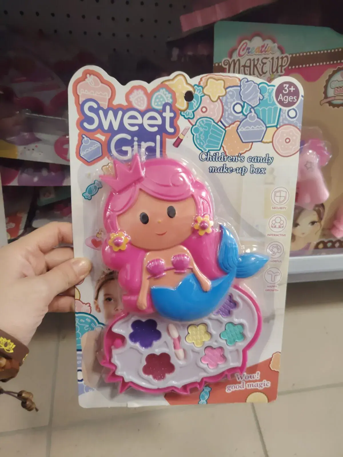Zestaw Sweet Girl Makeup dla Dzieci 3+ lat