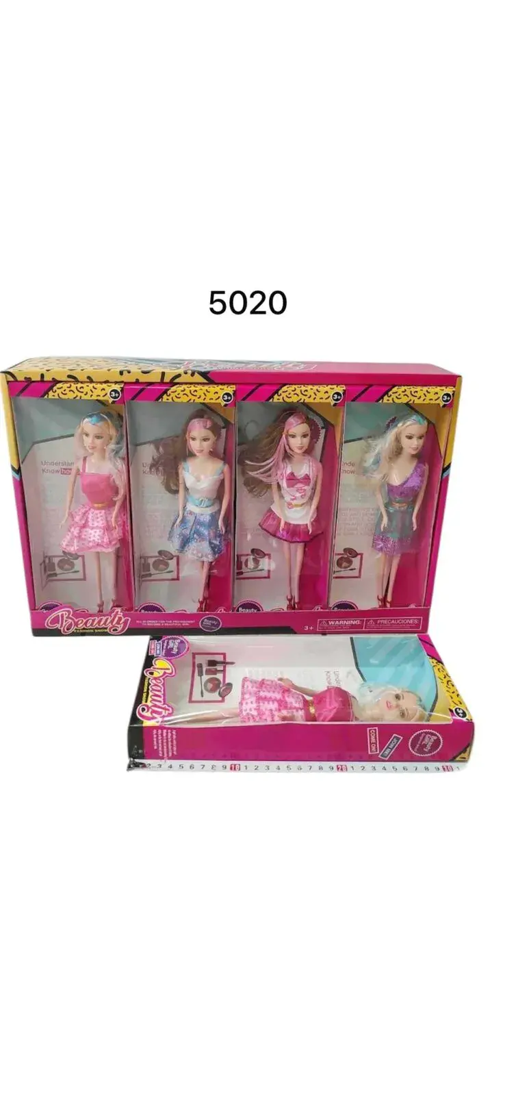 Zestaw 4 lalek fashion w pudełku nr 5020