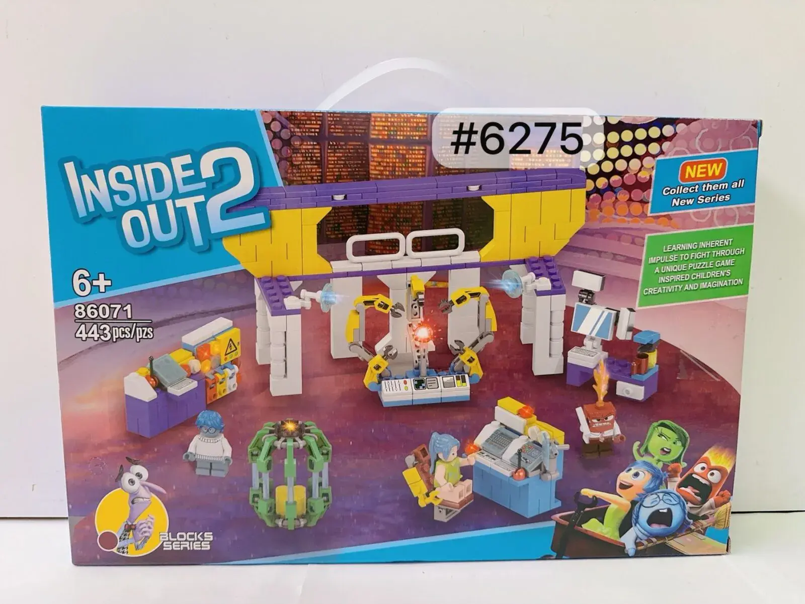 Zabawki Klocki 443PCS Inside Out 2 #6275