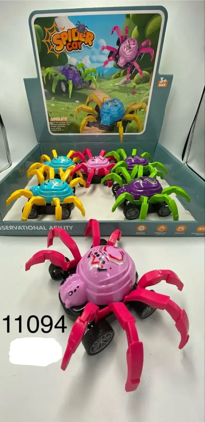 Zabawka Spider Car - elektryczny samochód pająk