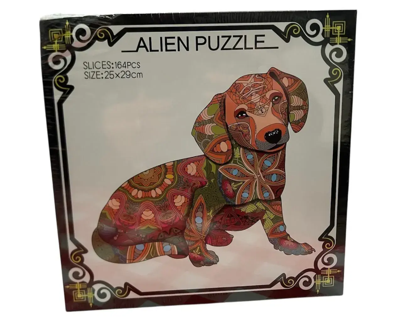 Puzzle Alien 164 elementów pies 25x29cm