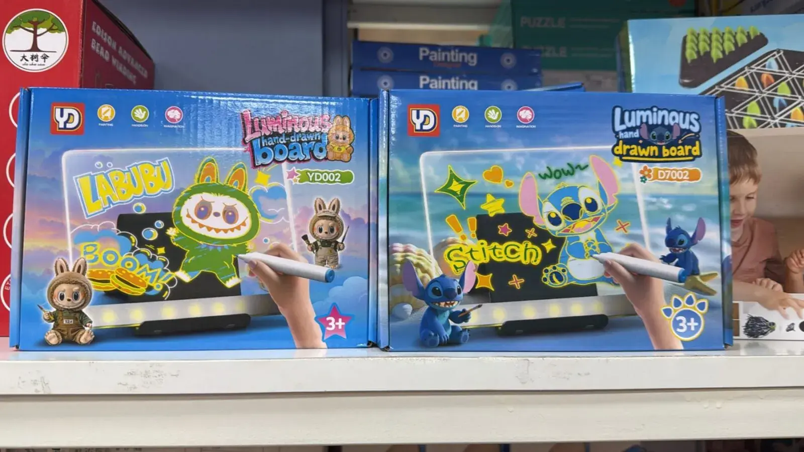 Luminoska tablica do rysowania ręka 3+ Vtech