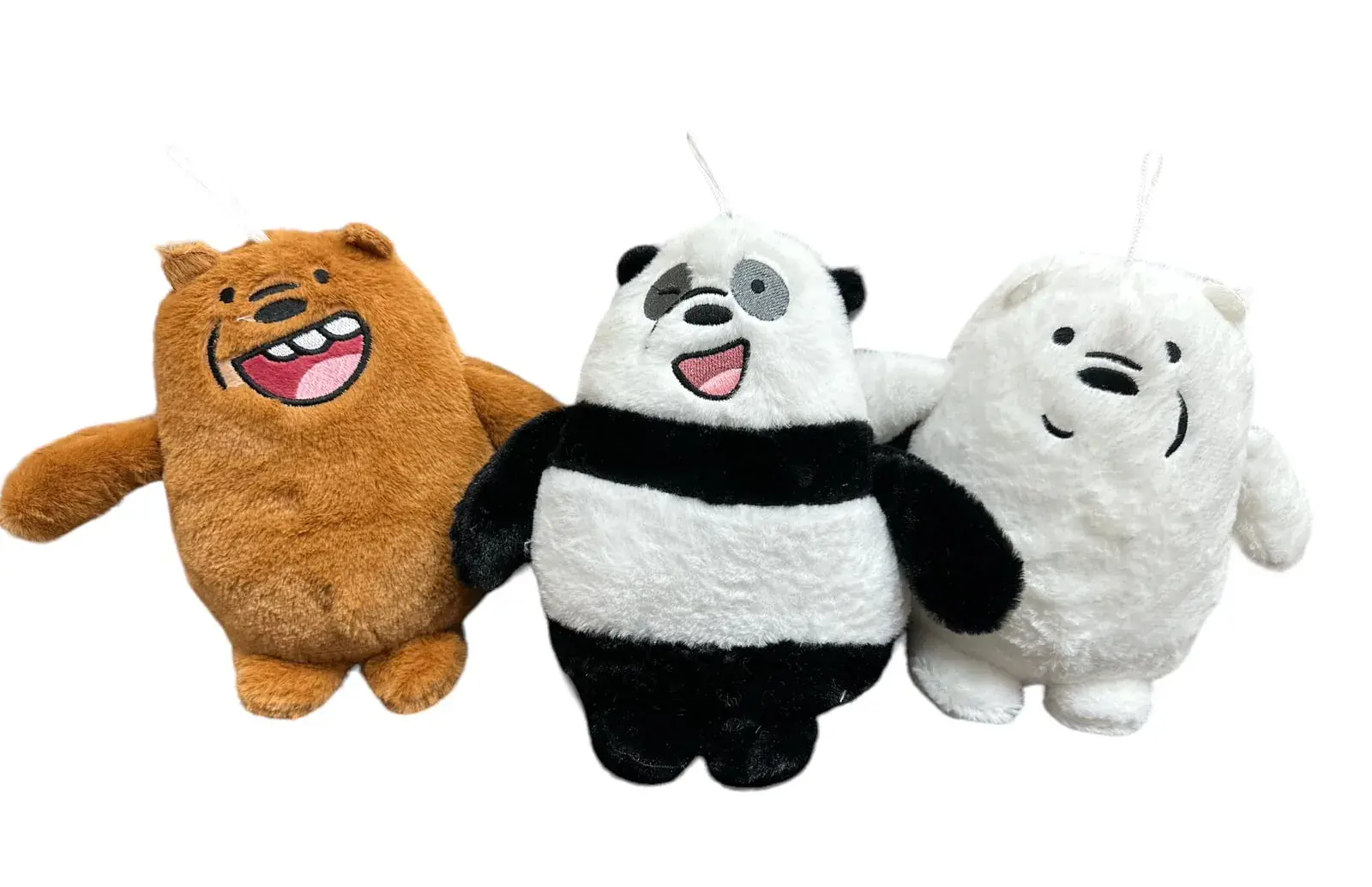 Maskotki pluszowe We Bare Bears Ice Bear Panda Grizzly
