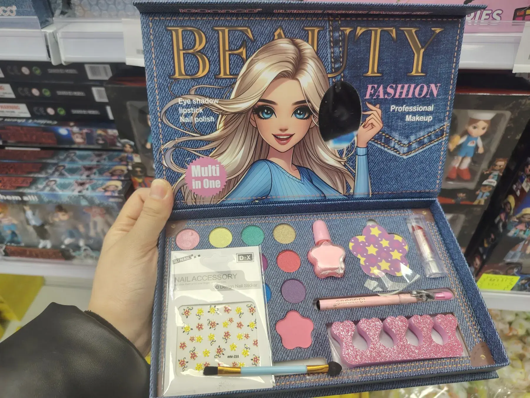 Zestaw Kosmetyczny dla Dzieci Beauty Fashion w pudełku