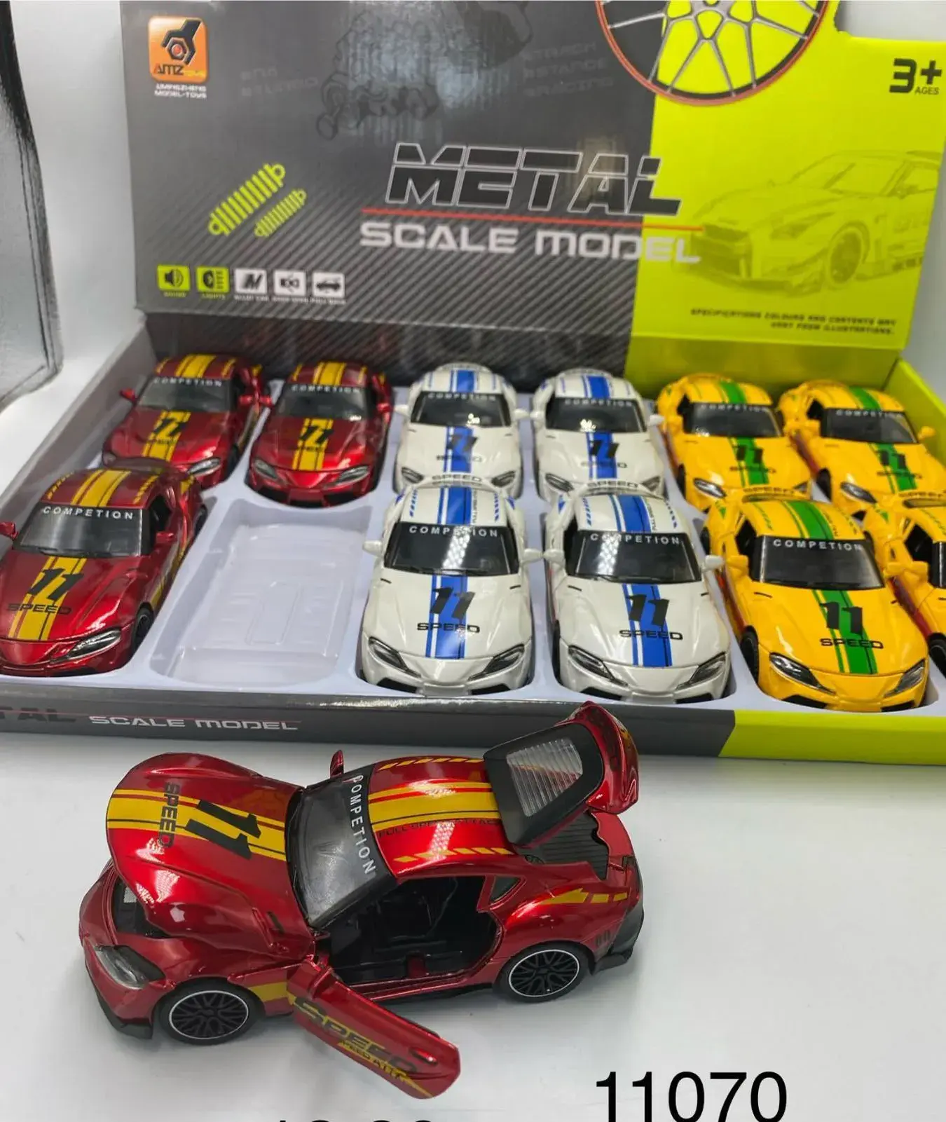 Zabawka Metal Scale Model Samochód Toyota Supra 1:32