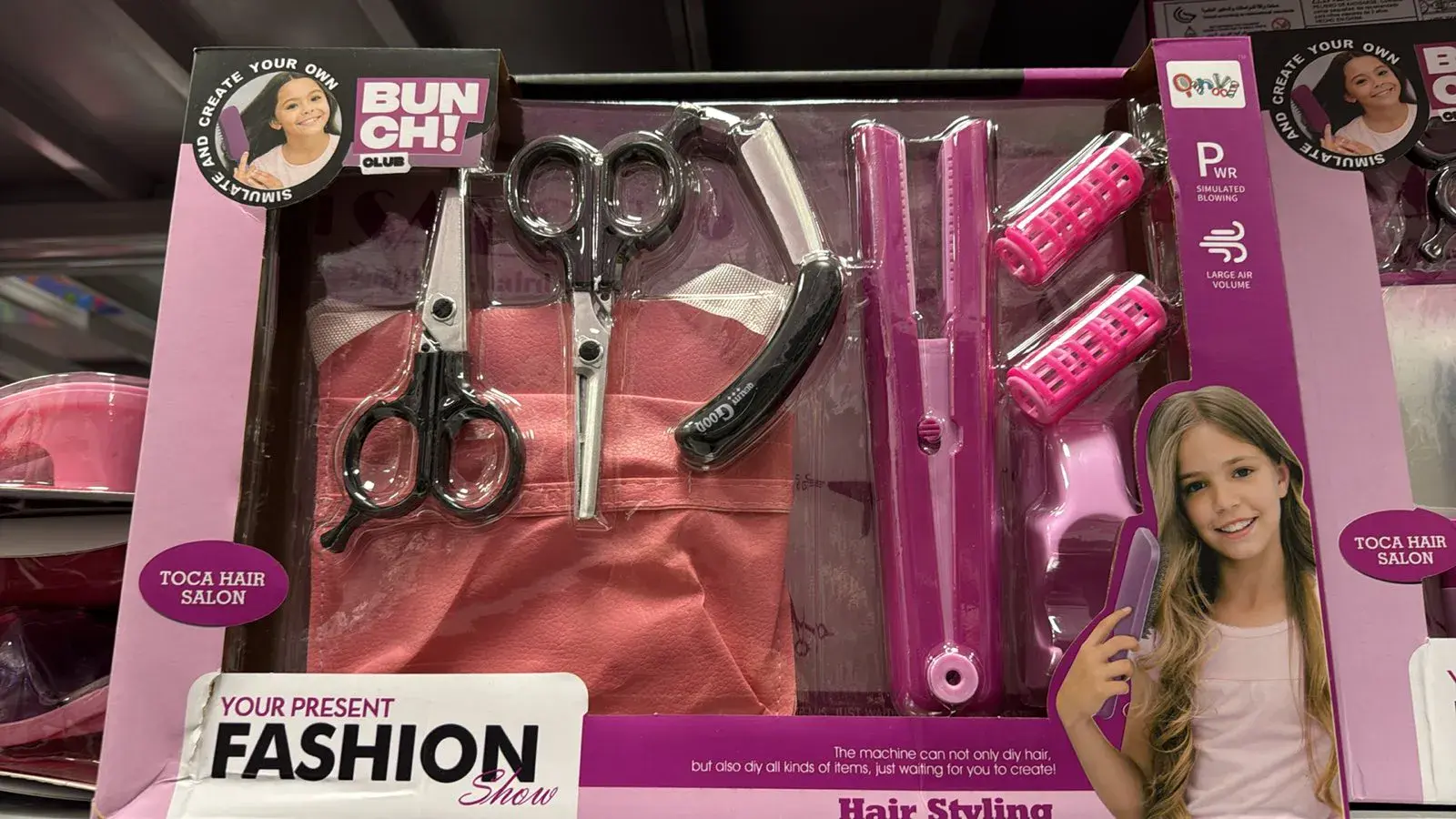 Zestaw do Stylizacji Włosów dla Dzieci BunChun Fashion Show