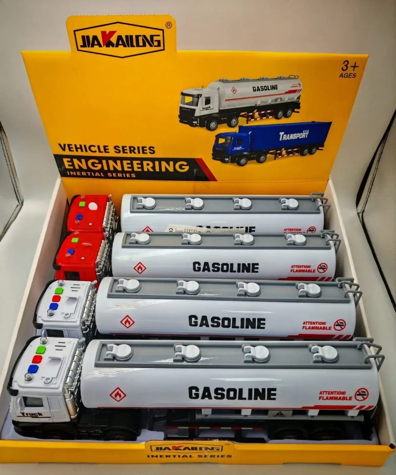 Zabawki Vehicle Series Engineering cysterny i ciężarówki
