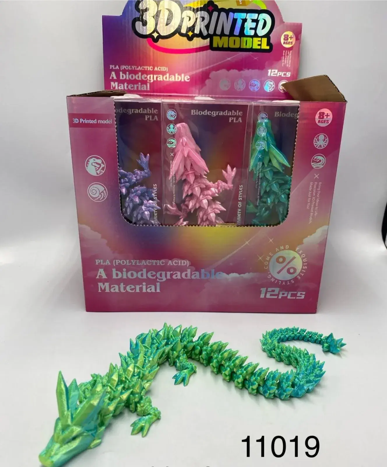 Zabawki 3D Printed - Modele smoków PLA