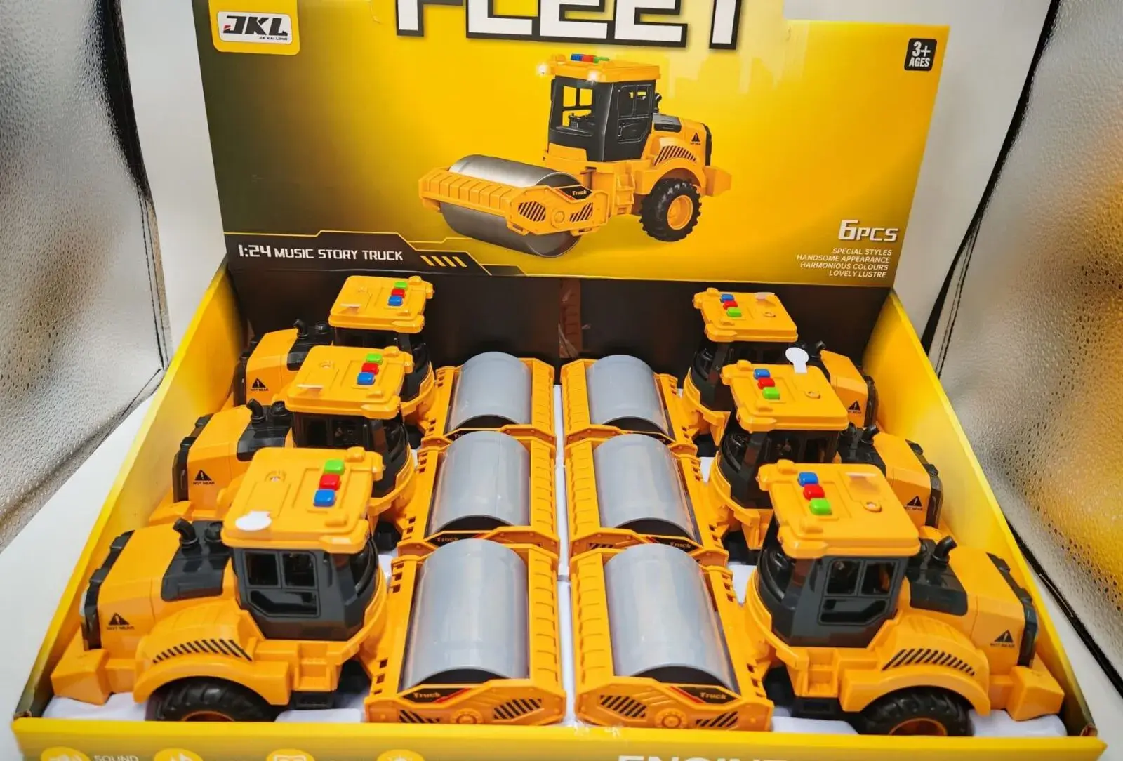 Zabawki Engineering Fleet 12" Muzyczny Spalacz 6 szt
