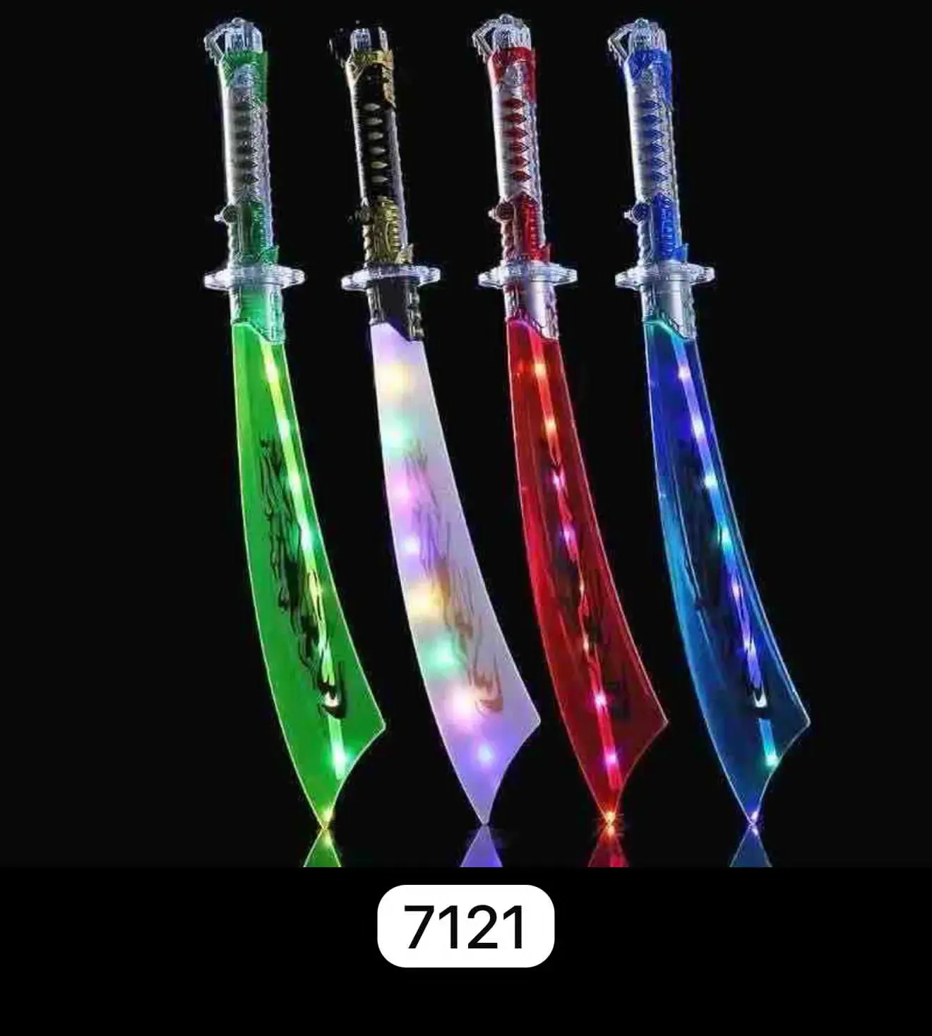 Zabawki Miecz LED świecący, 4 kolory