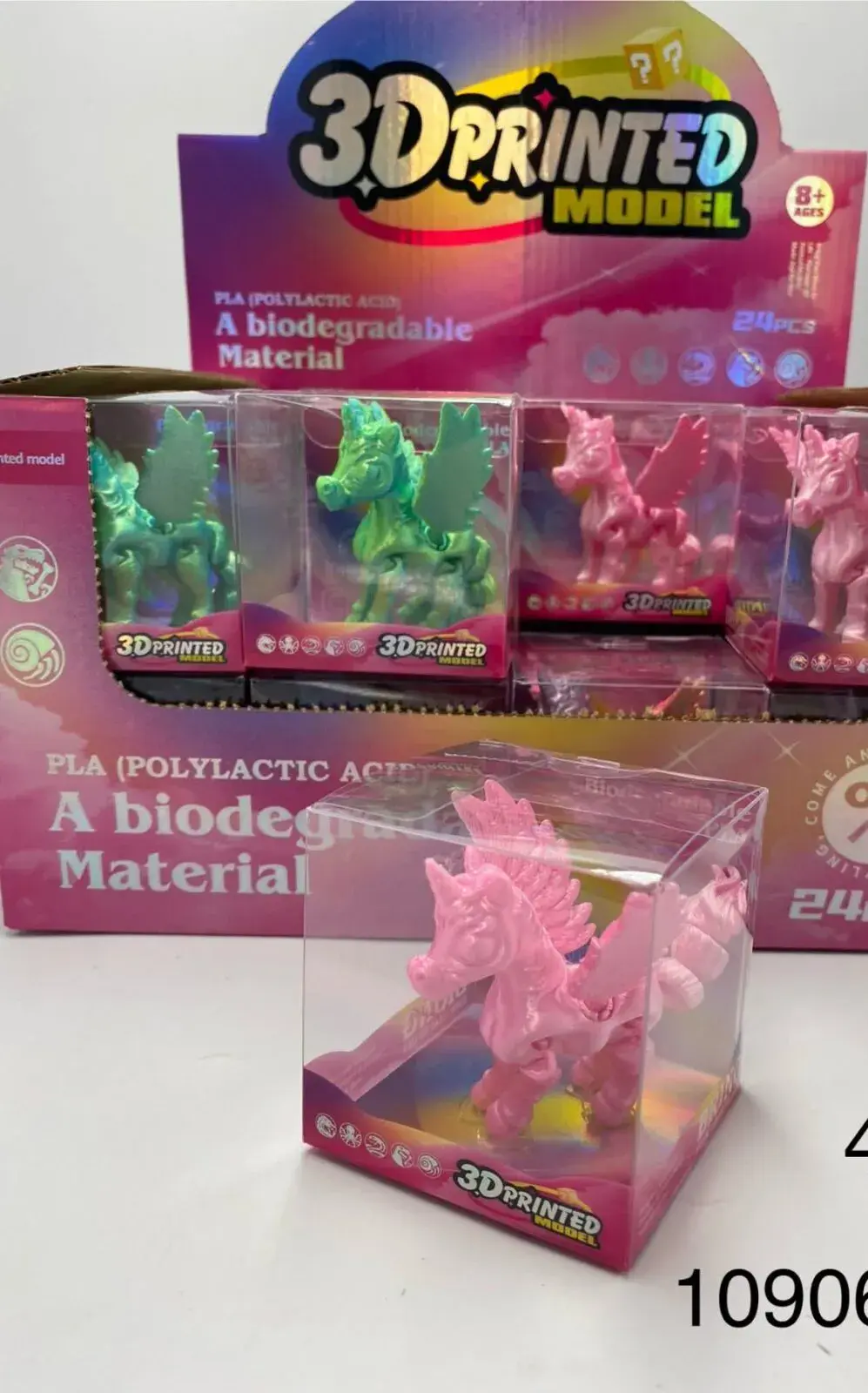 Zabawki 3D Printed - Modele jednorożców PLA