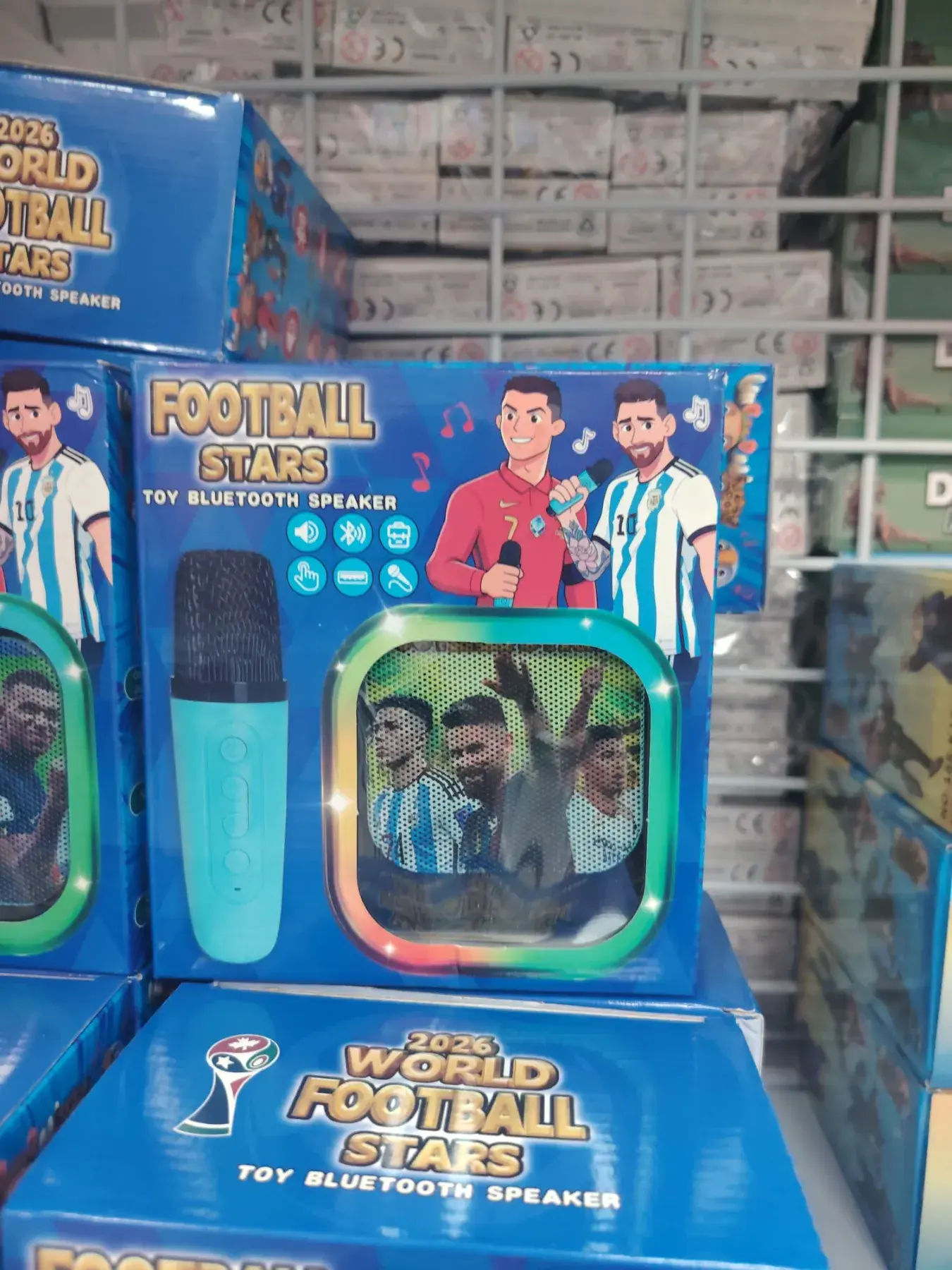 Głośnik Bluetooth Piłka Football World Stars
